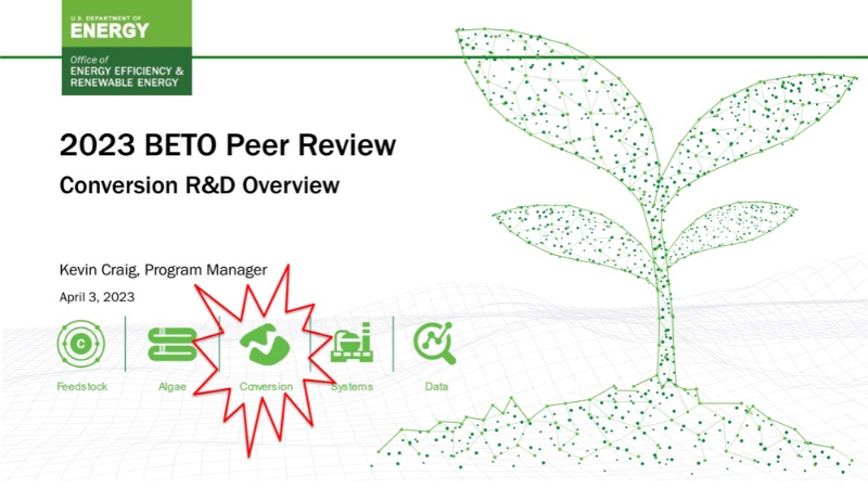 The Digest’s 2023 Multi-Slide Guide to the DOE’s overview of Biomass Conversion R&D 