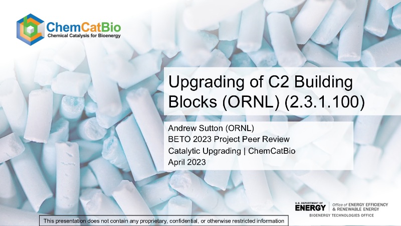 The Digest’s 2023 Multi-Slide Guide to  Upgrading of C2 Building Blocks