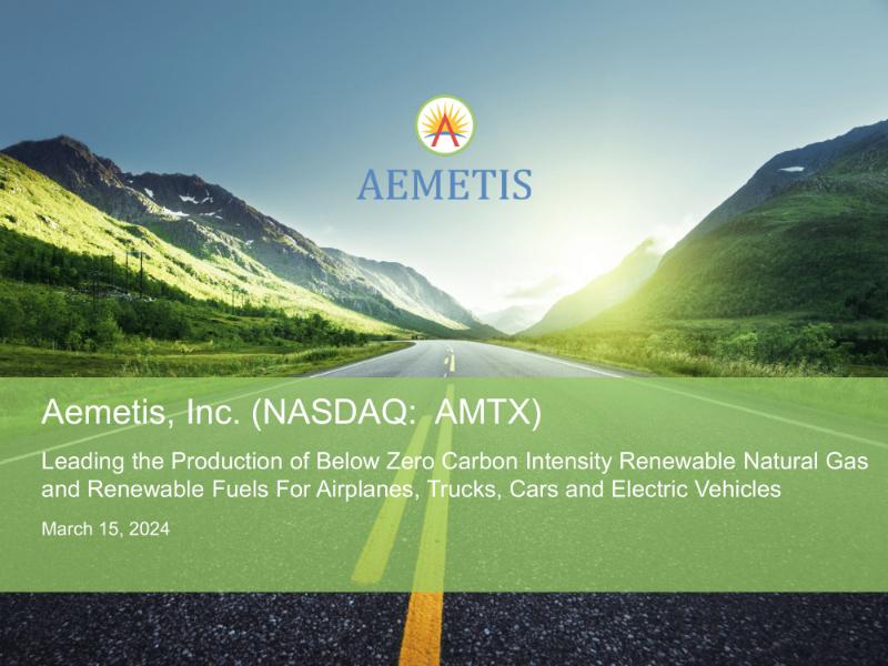 The Digest’s 2024 Multi-Slide Guide to Aemetis