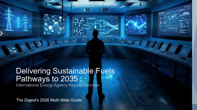 The Digest’s 2026 Multi-Slide Guide to Delivering Sustainable Fuels